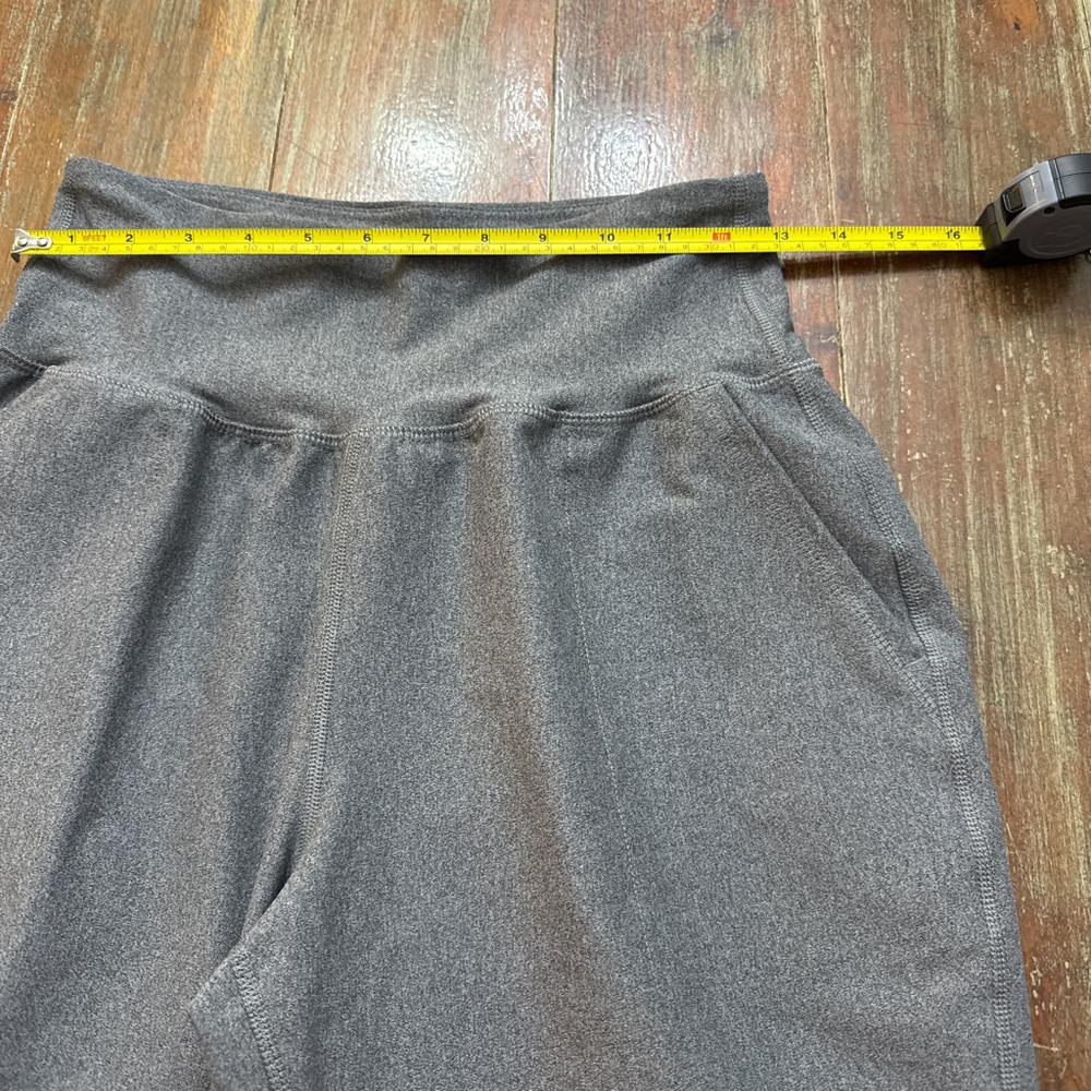 Old Navy Active Heathered Gray Powersoft High Rise Joggers Medium - Picture 9 of 12